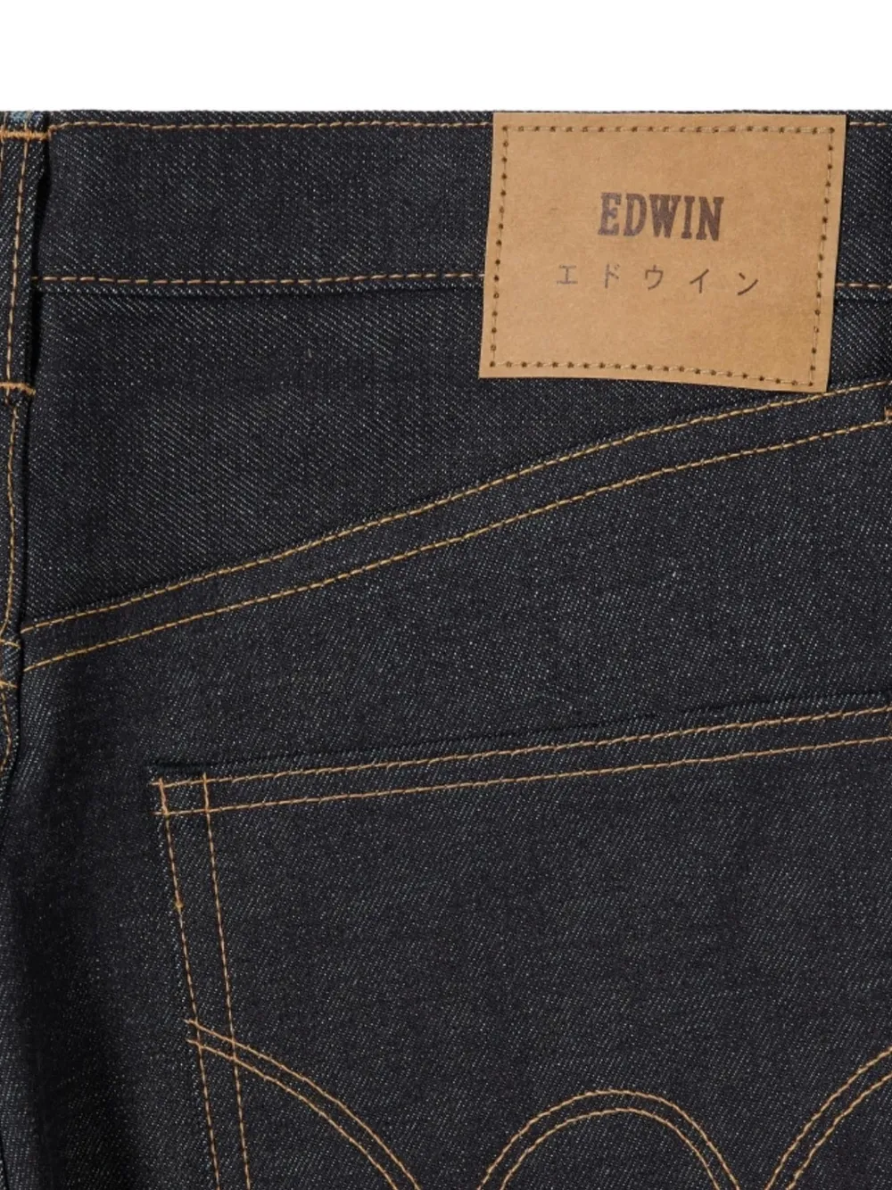 Edwin wide-leg jeans Blauw