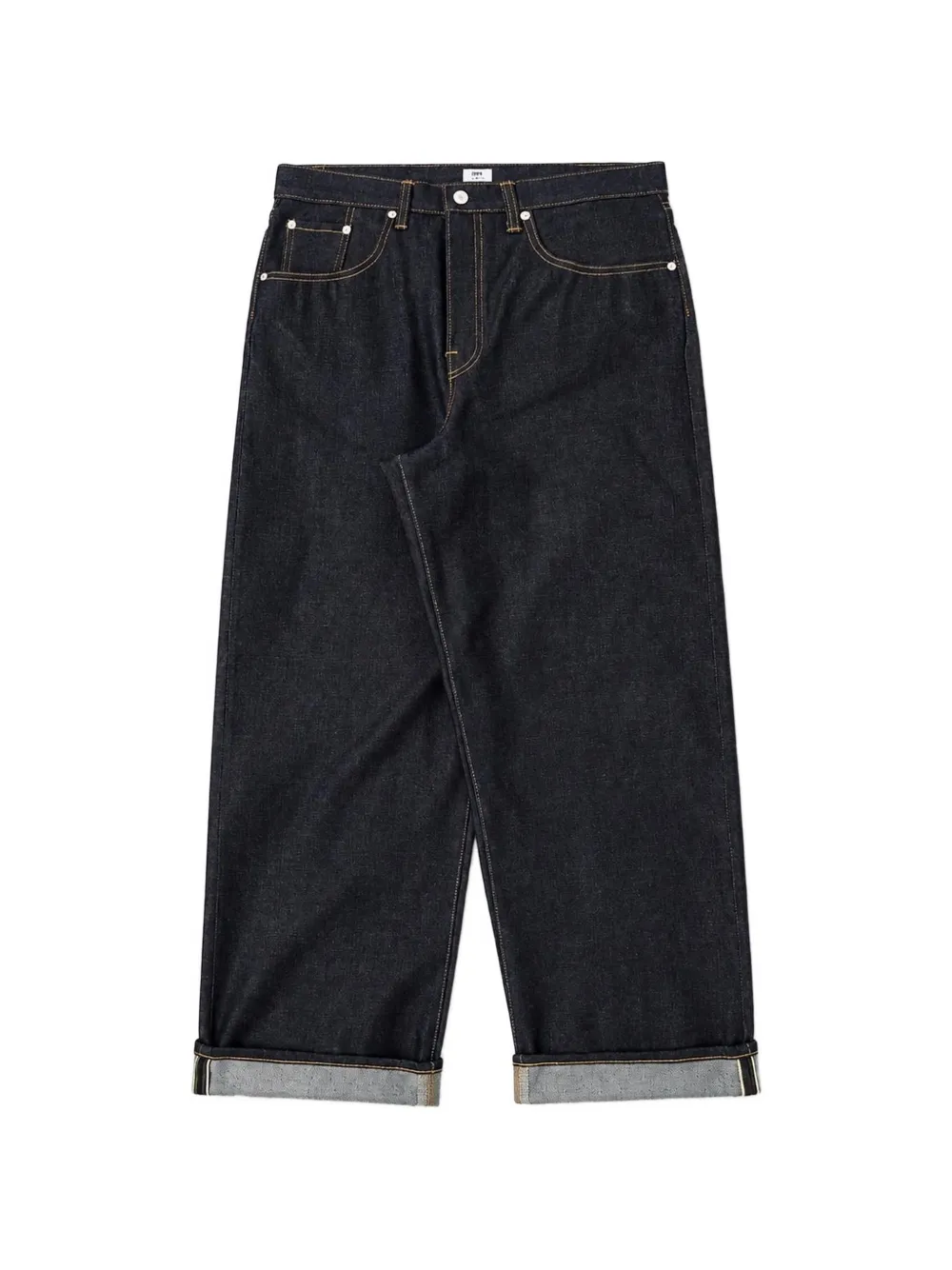 Edwin Wide-leg Jeans In Black