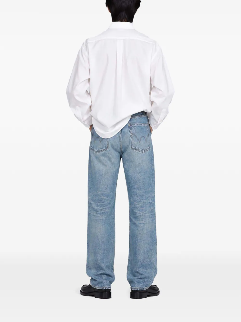 Edwin faded loose-fit jeans Blauw