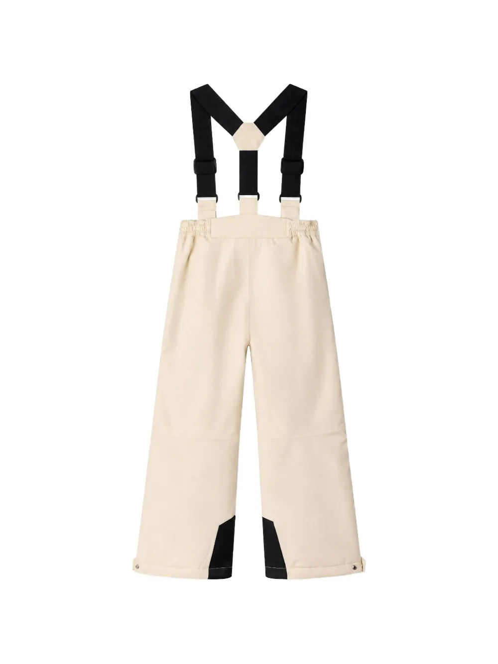 Bonpoint Jodi logo-patch braces ski pants Beige