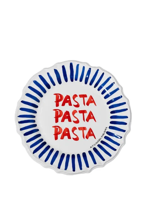 alessandro enriquez Pasta, Pasta, Pasta scalloped plate