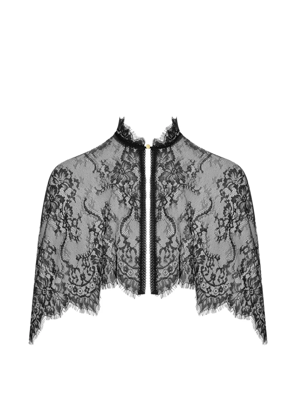 SCANDALE Inspiration Divine lace shawl - Schwarz