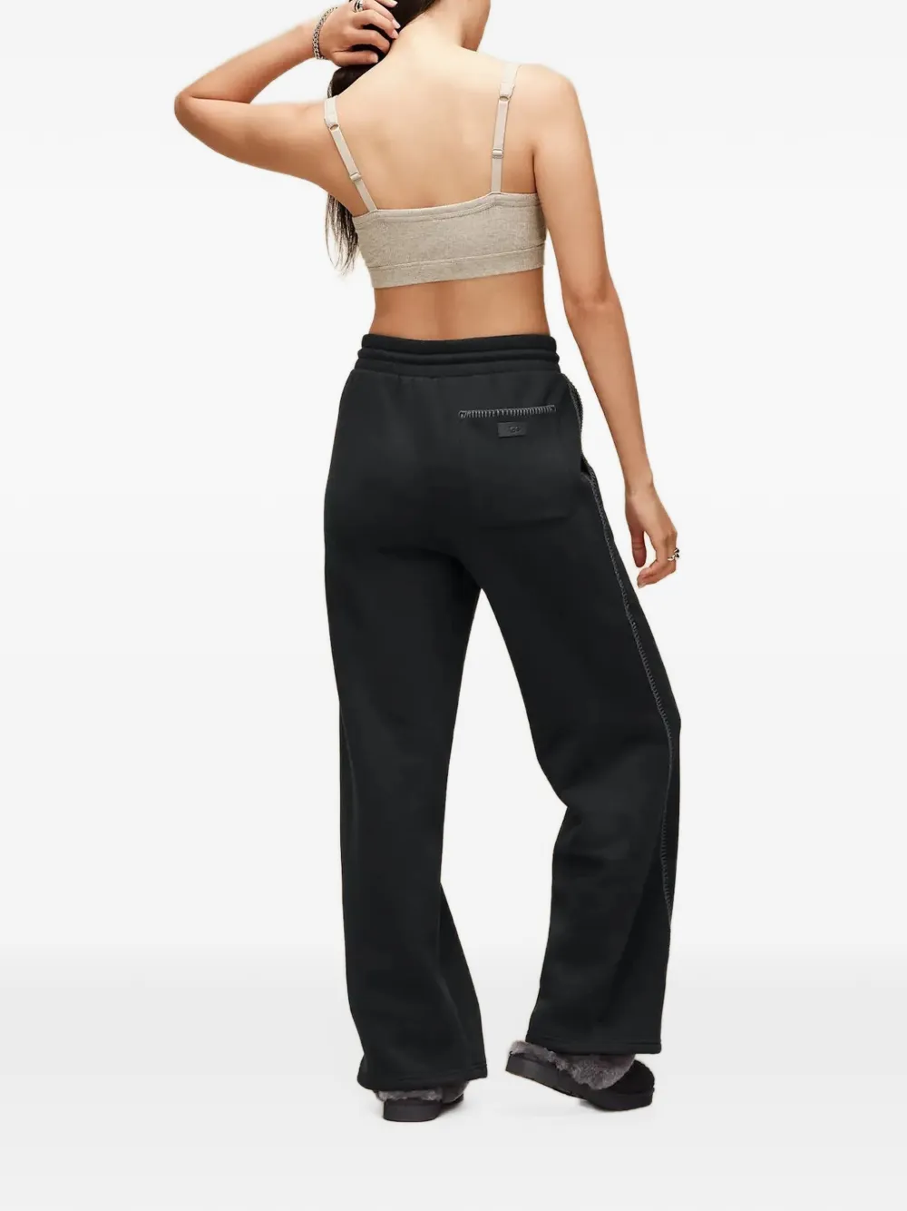 UGG Classic straight-leg pants Zwart