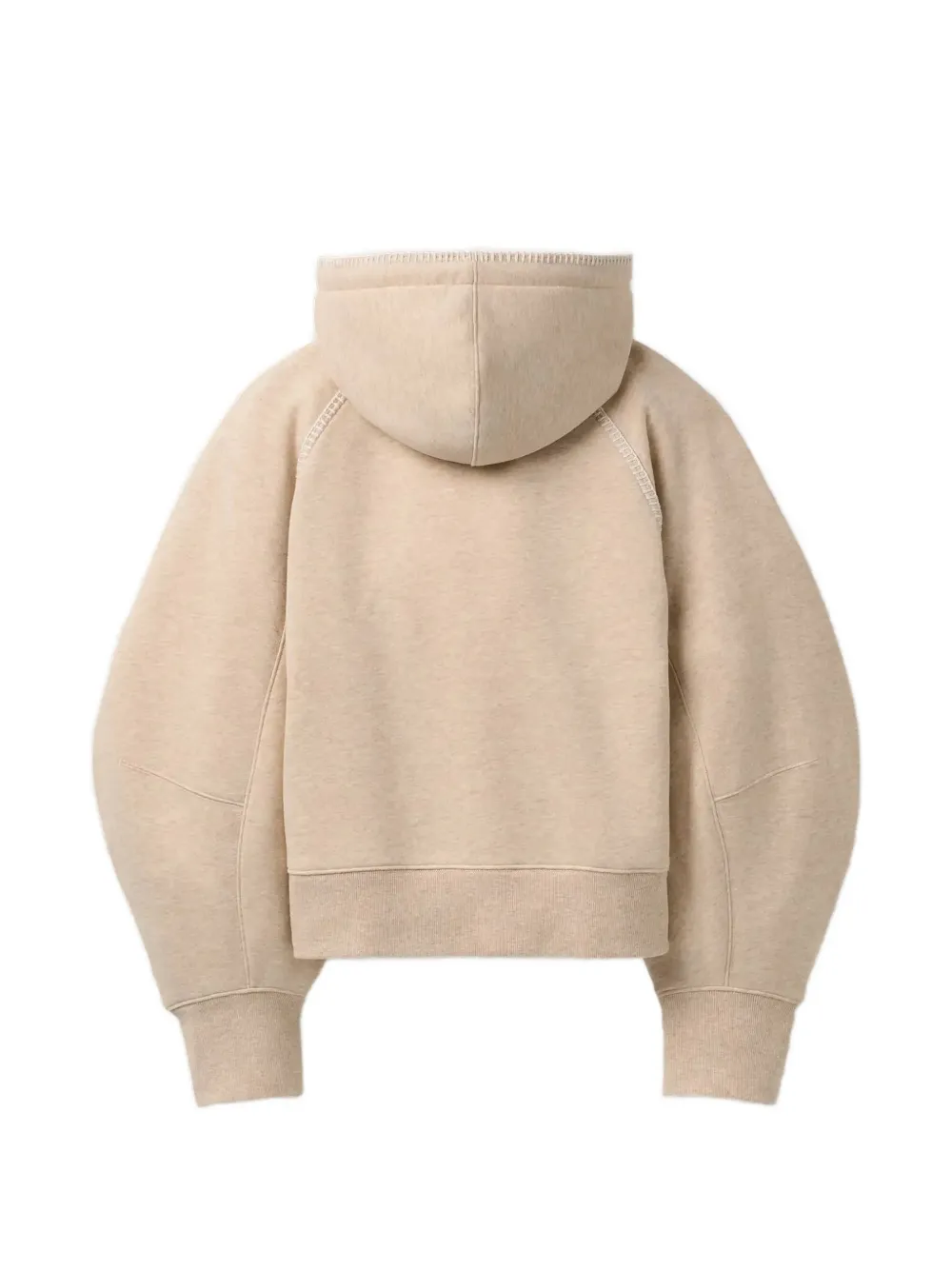 UGG zip-up drawstring hoodie Beige