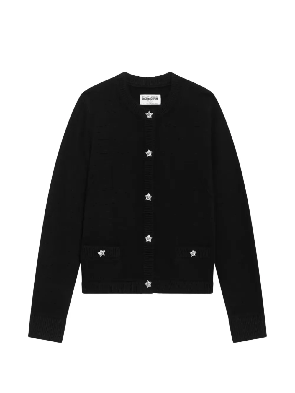 Zadig&Voltaire Marcya cardigan cashmere Zwart