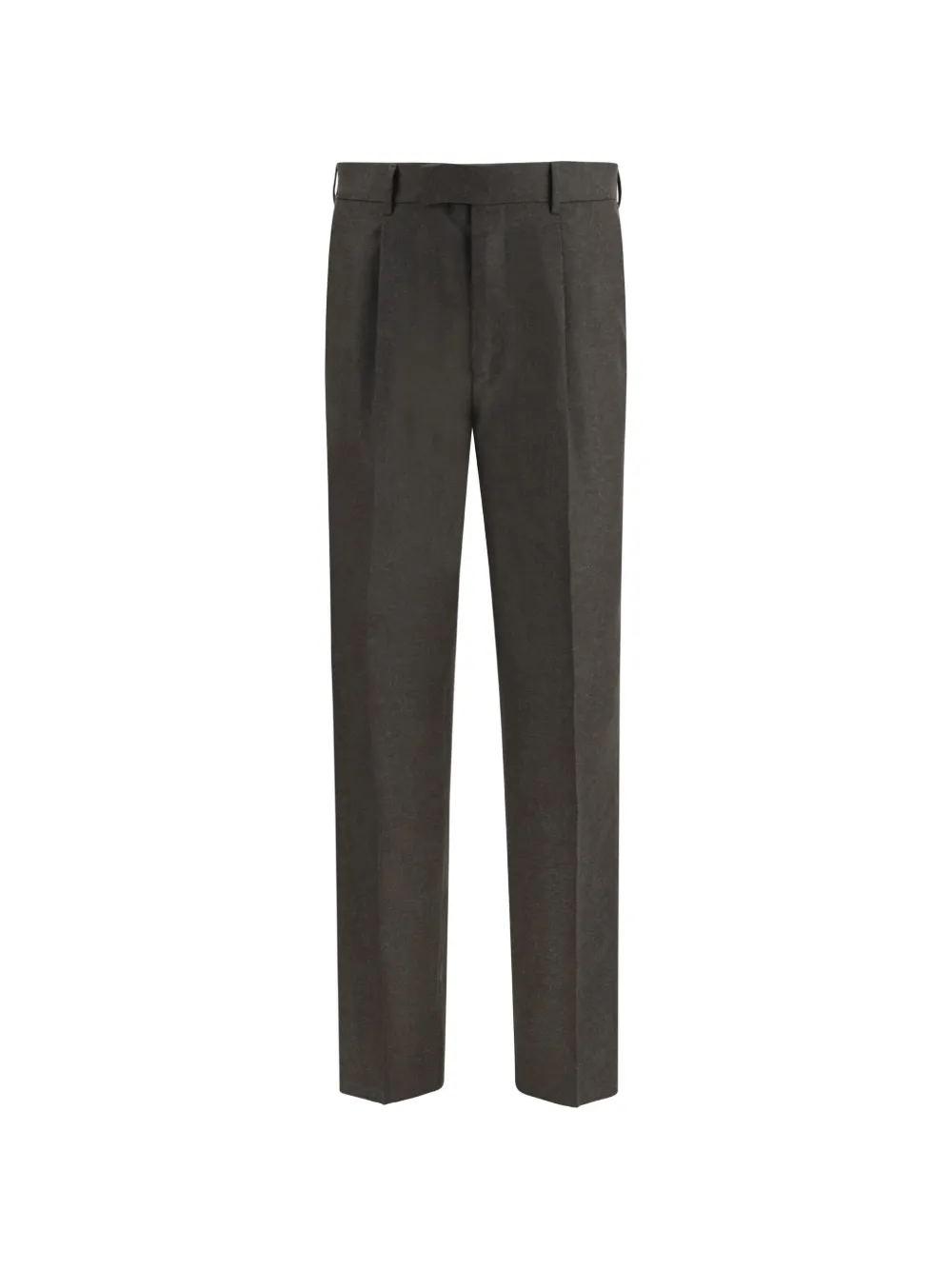 Zegna pleated straight-leg trousers - Grau