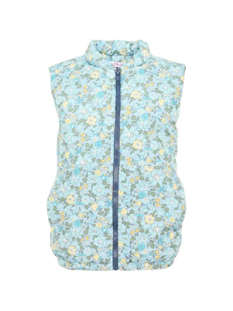 Pesciolino Rosso Kids Colete Betsy matelassê floral