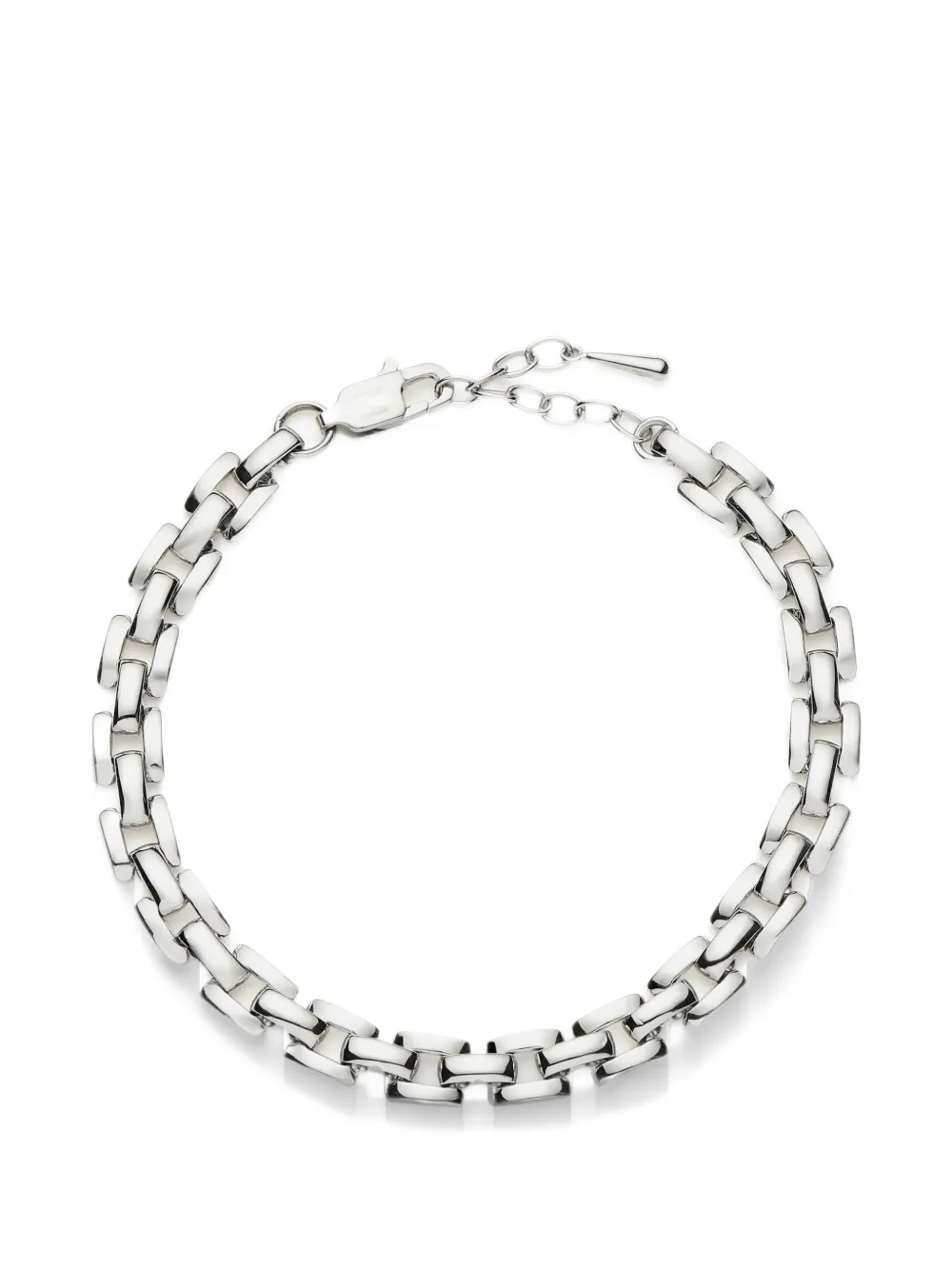 Missoma Timepiece link chain bracelet - Argento