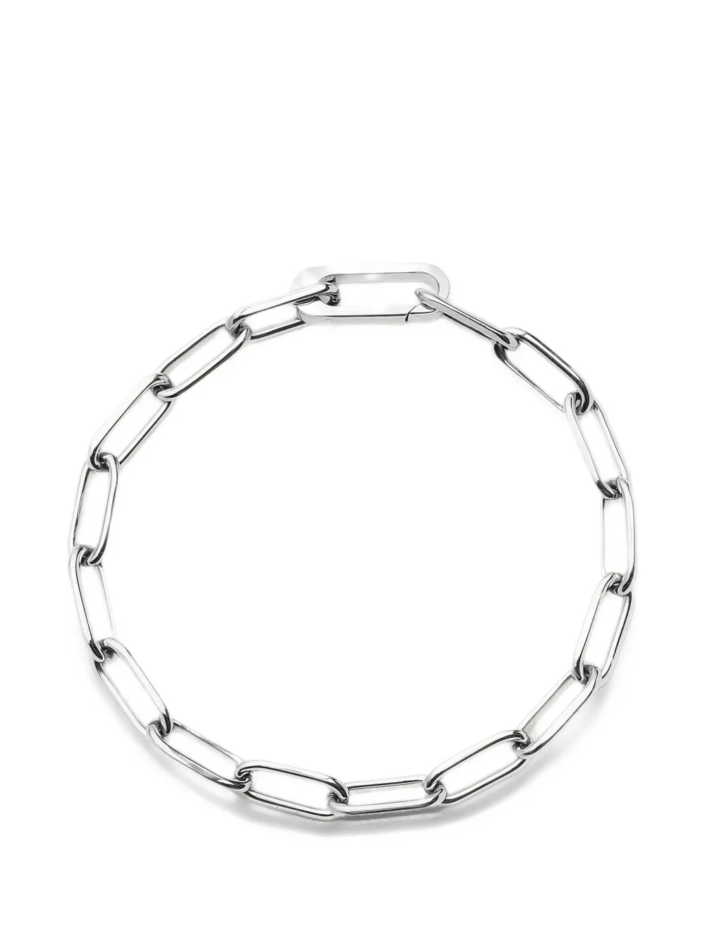 Missoma paperclip chain bracelet - Argento