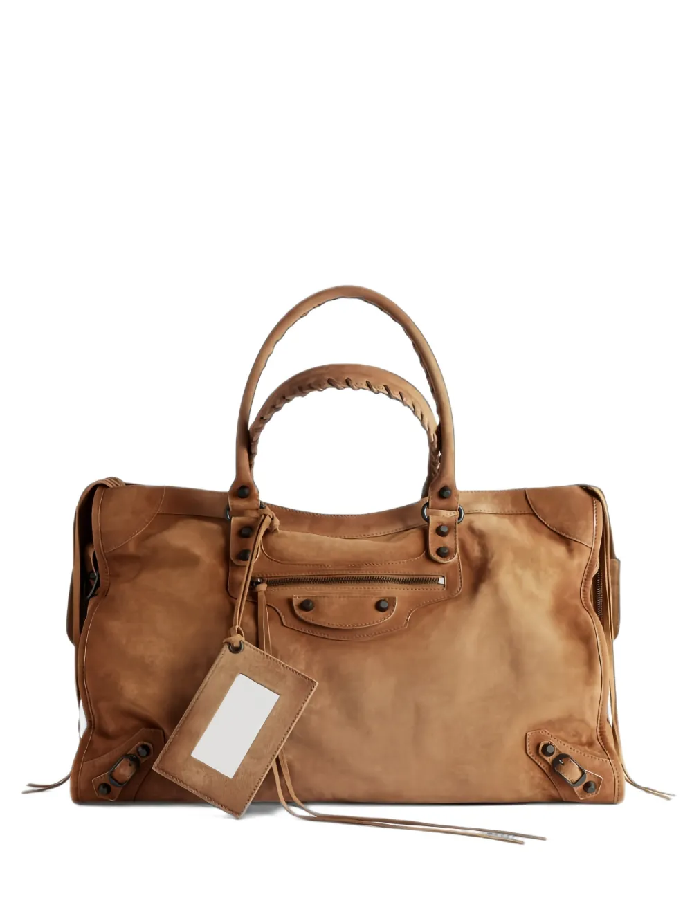 Balenciaga Le City Bag large in camel - Toni neutri