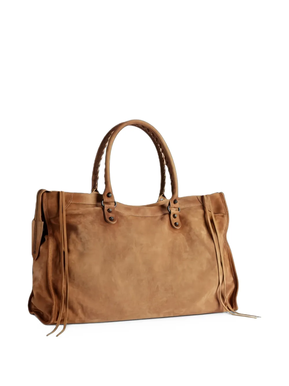 Balenciaga Le City Bag large in camel Beige
