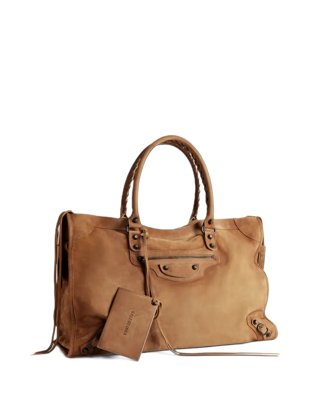 Balenciaga Le City Bag large in camel Beige