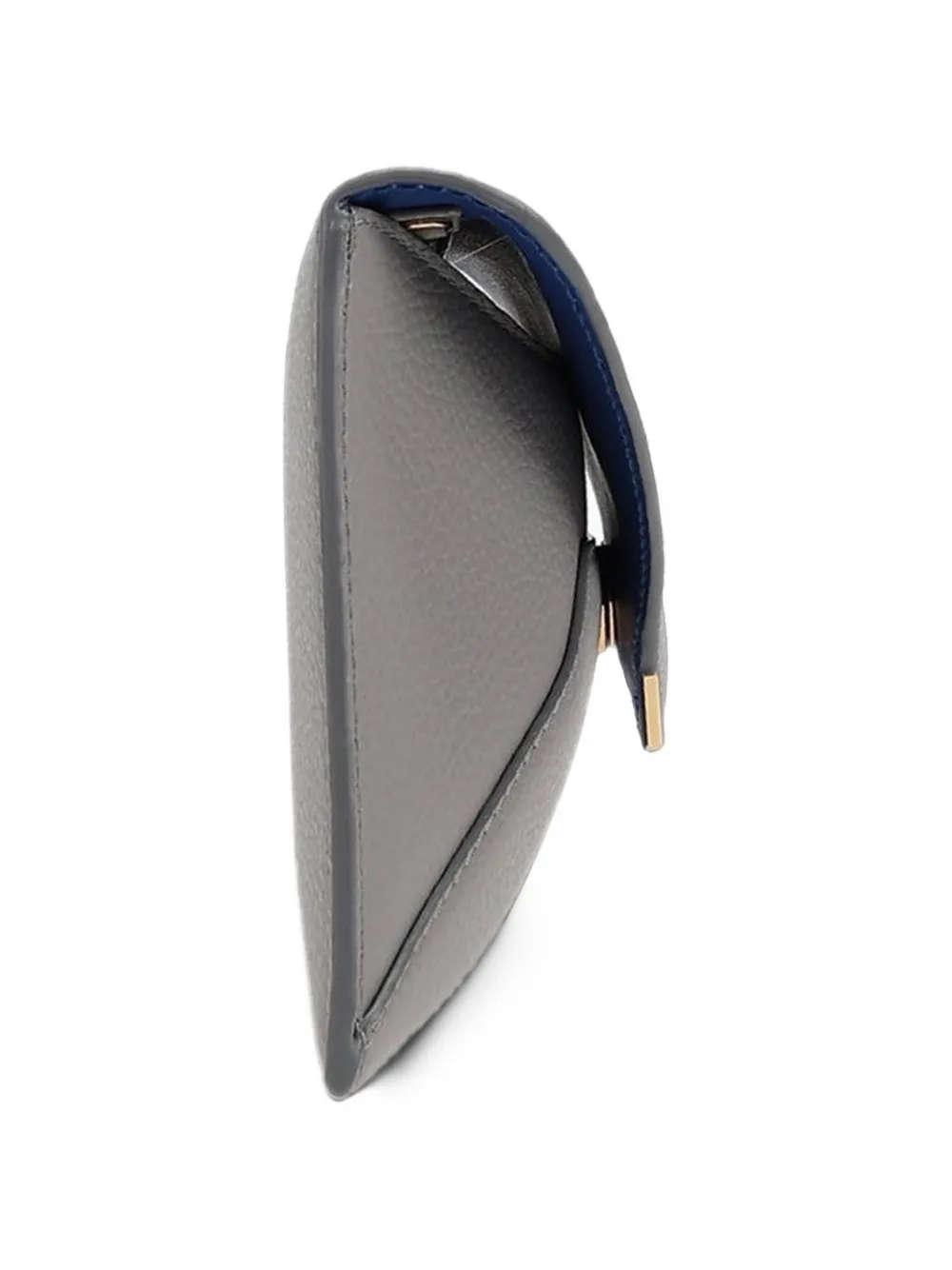 Tyler Ellis 28 Lee Lineage pebbled-leather clutch bag Grijs