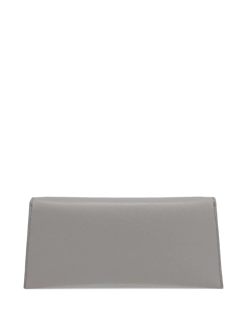Tyler Ellis 28 Lee Lineage pebbled-leather clutch bag Grijs