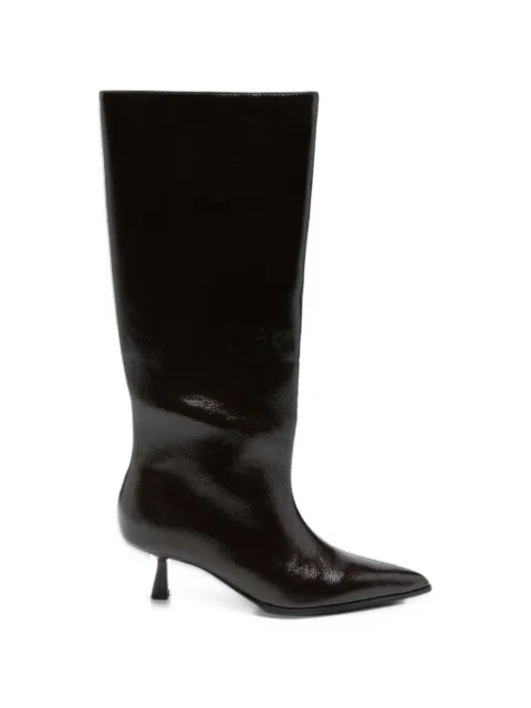 gioseppo pointed-toe kitten-heel boots