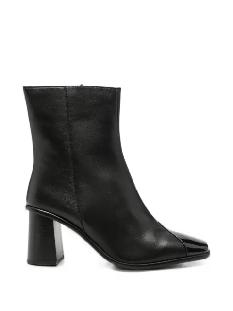 gioseppo patent-toe ankle boots