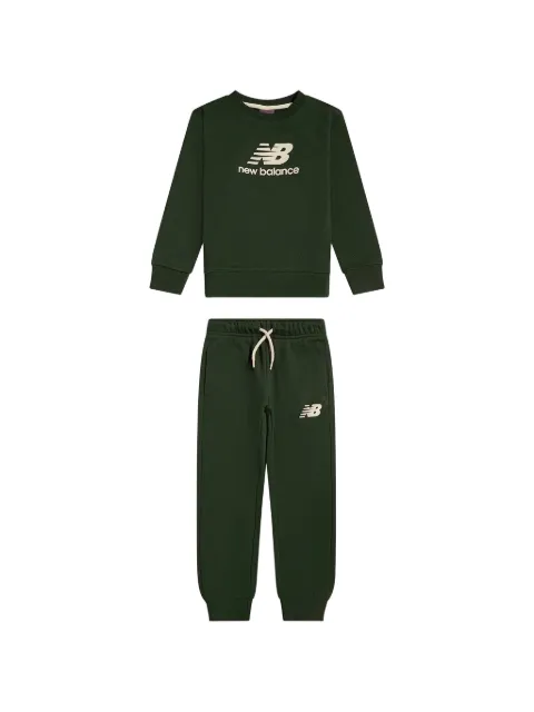 New Balance Kids logo-print tracksuit