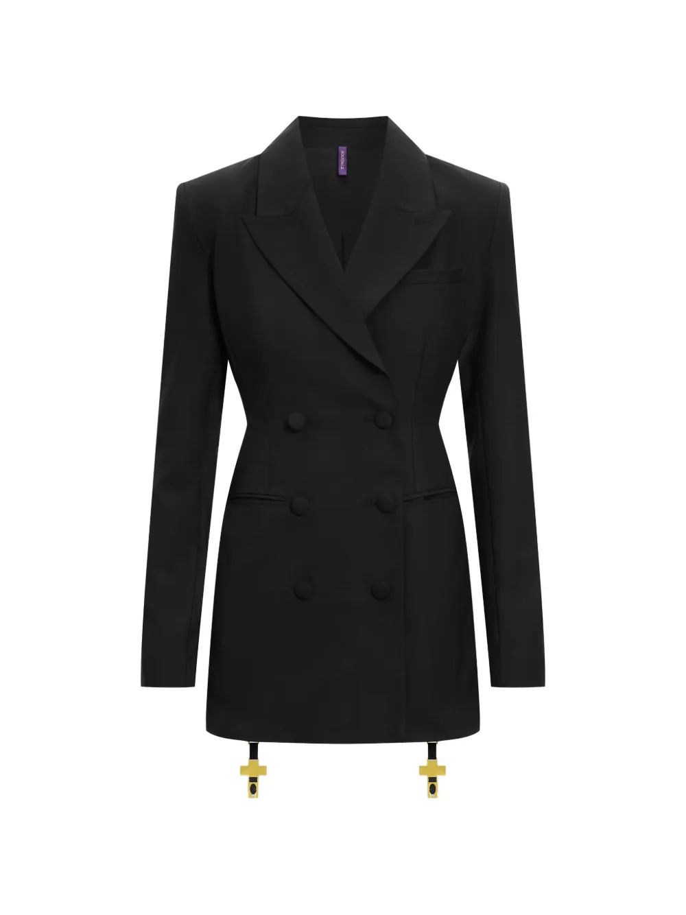 SCANDALE Inspiration Divine double-breasted blazer - Schwarz