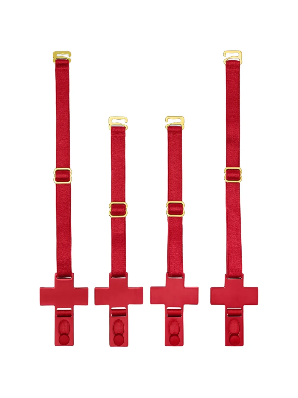 SCANDALE Inspiration Divine suspender straps - Rot