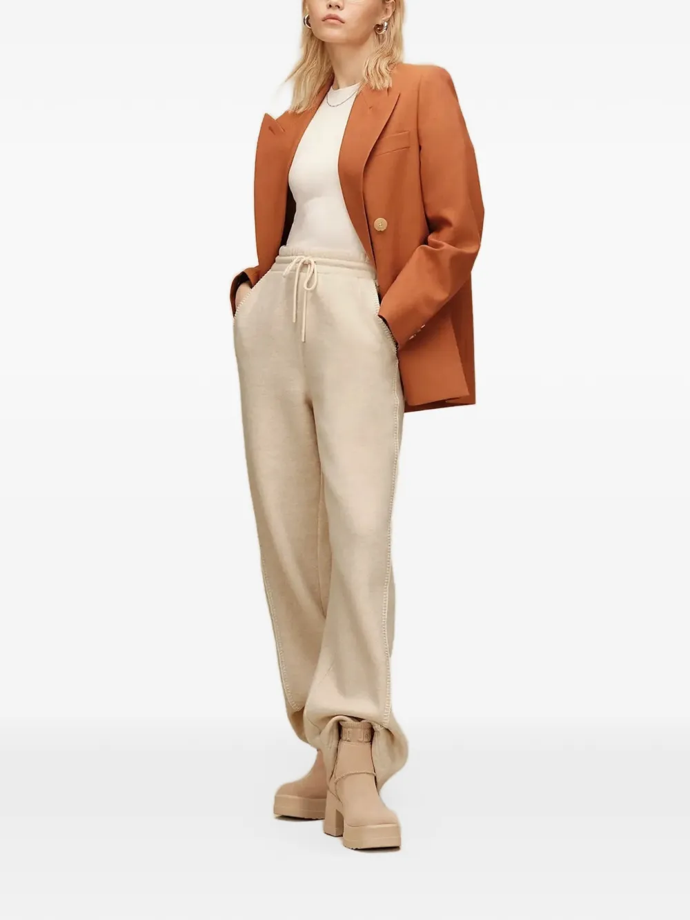UGG Classic straight-leg pants Beige