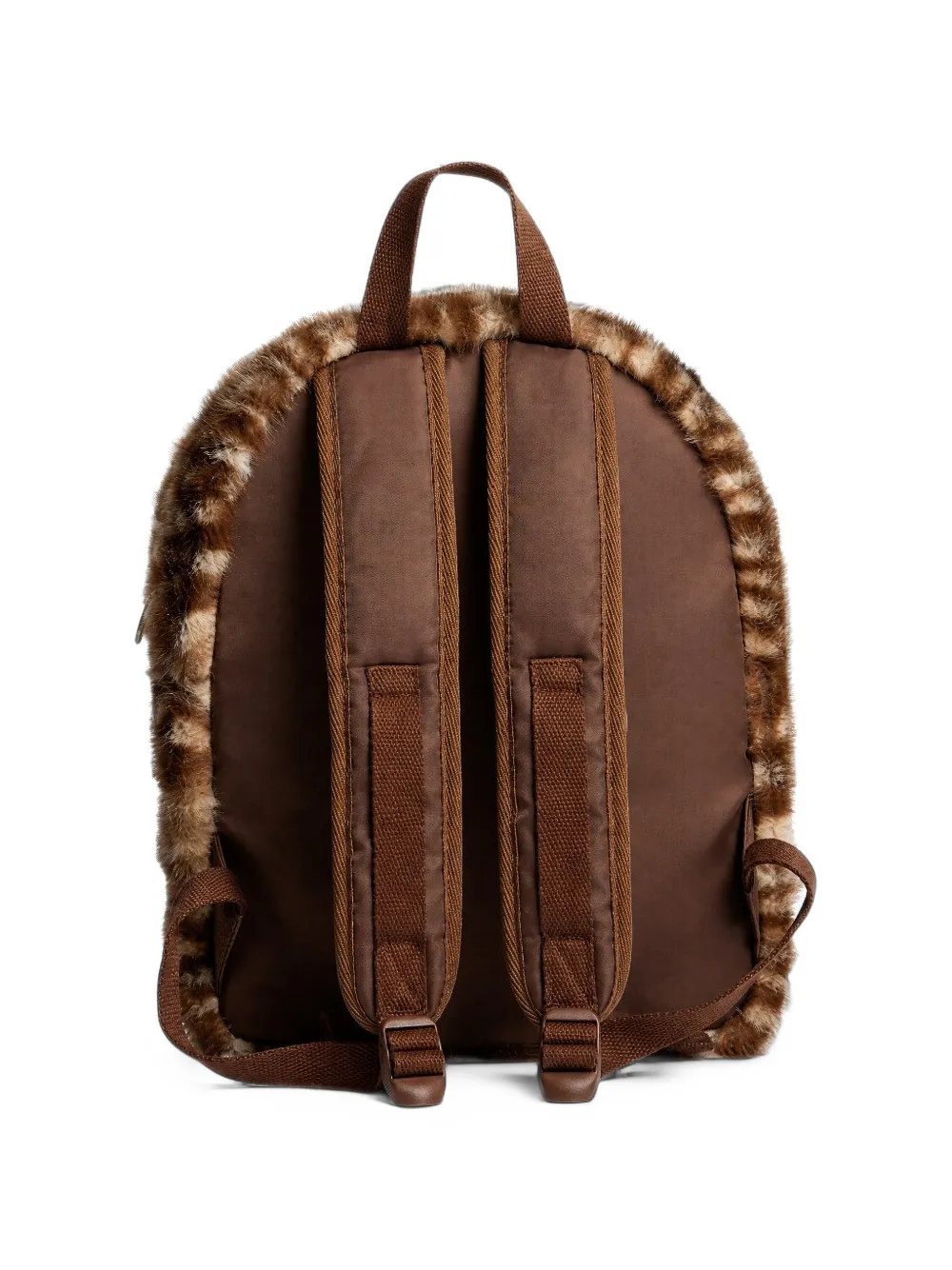 Bonpoint Ganj fawn-print faux-fur backpack Bruin