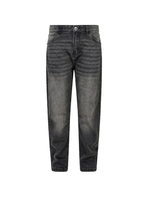 John Richmond Junior logo-print washed jeans