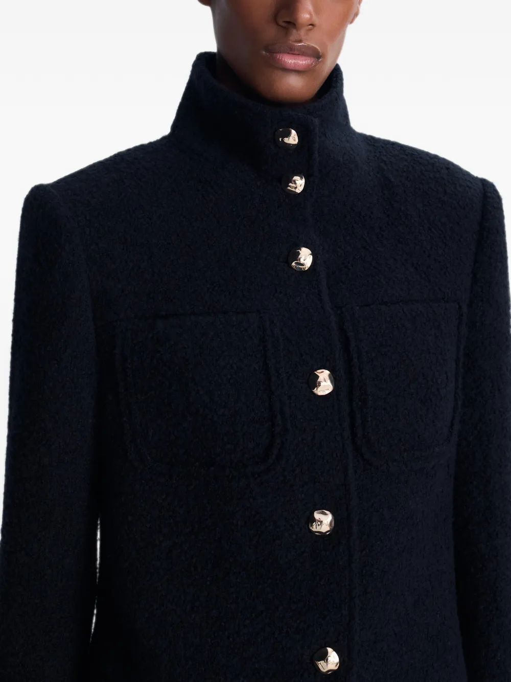 SIMKHAI Wilcox fitted jacket Zwart
