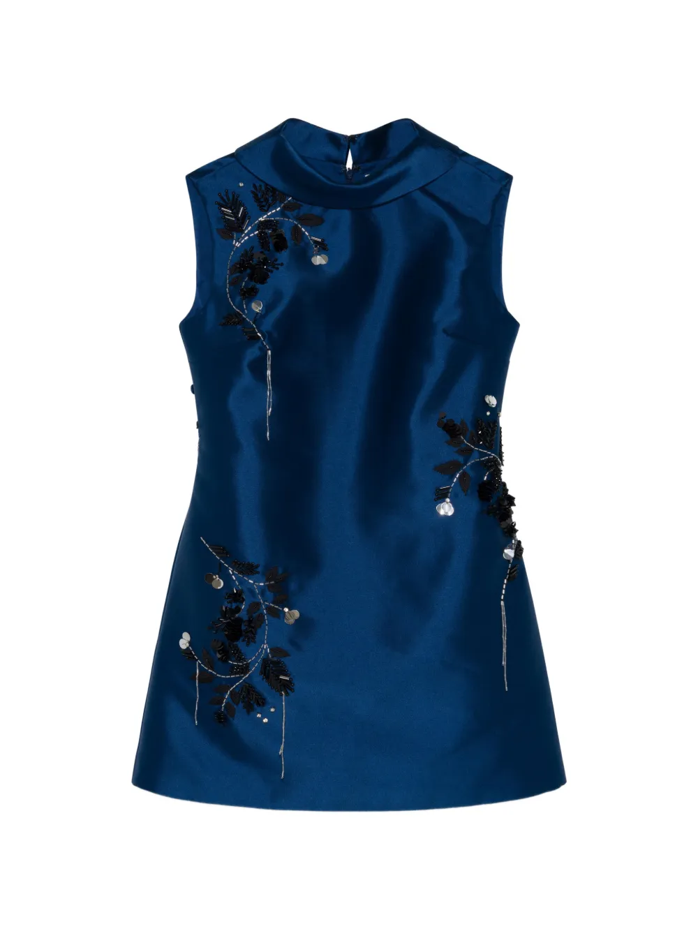 SIMKHAI Renza sleeveless mini dress Blauw