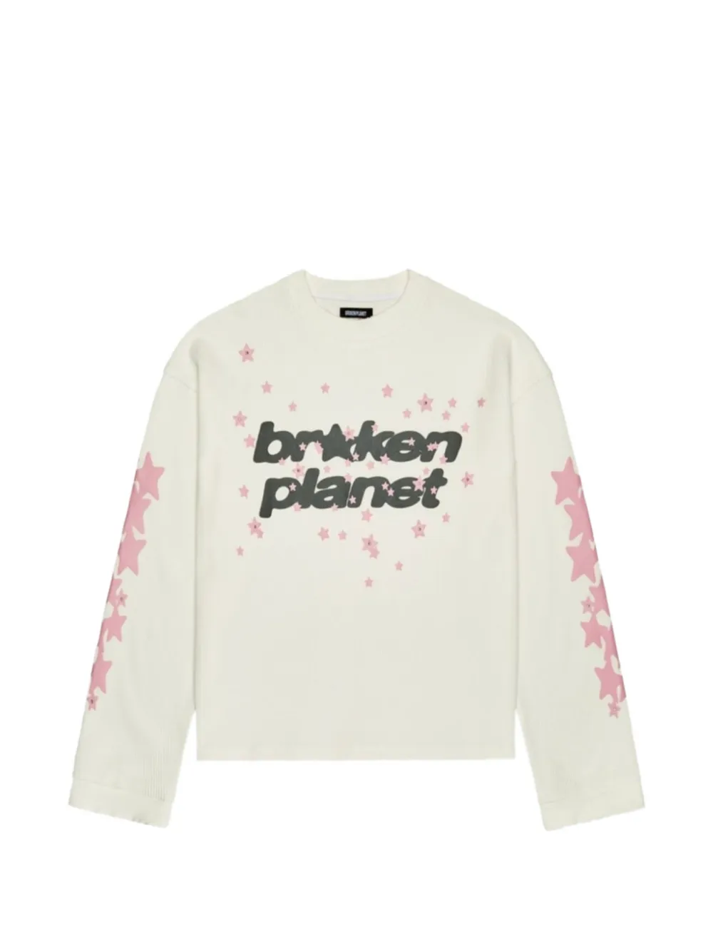 BROKEN PLANET Allstars waffle-knit T-shirt Beige