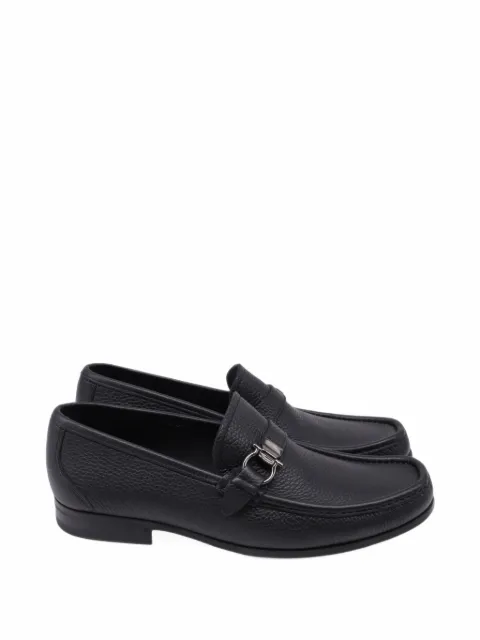 Ferragamo Pre-Owned Grandioso Gancini bit loafers