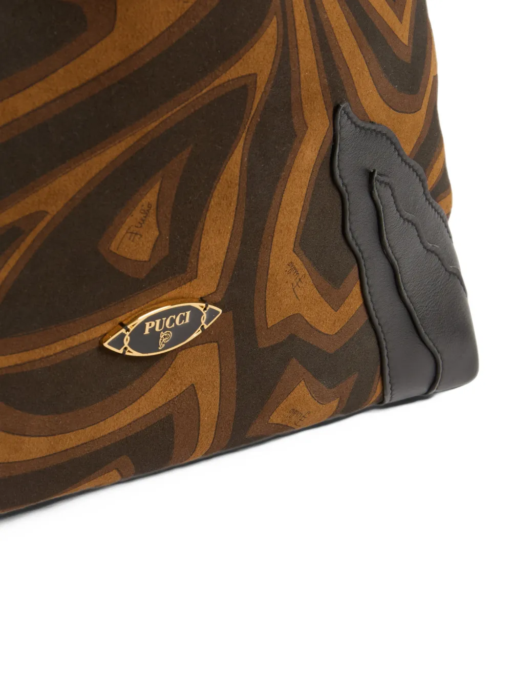 PUCCI Palio shoulder bag Bruin