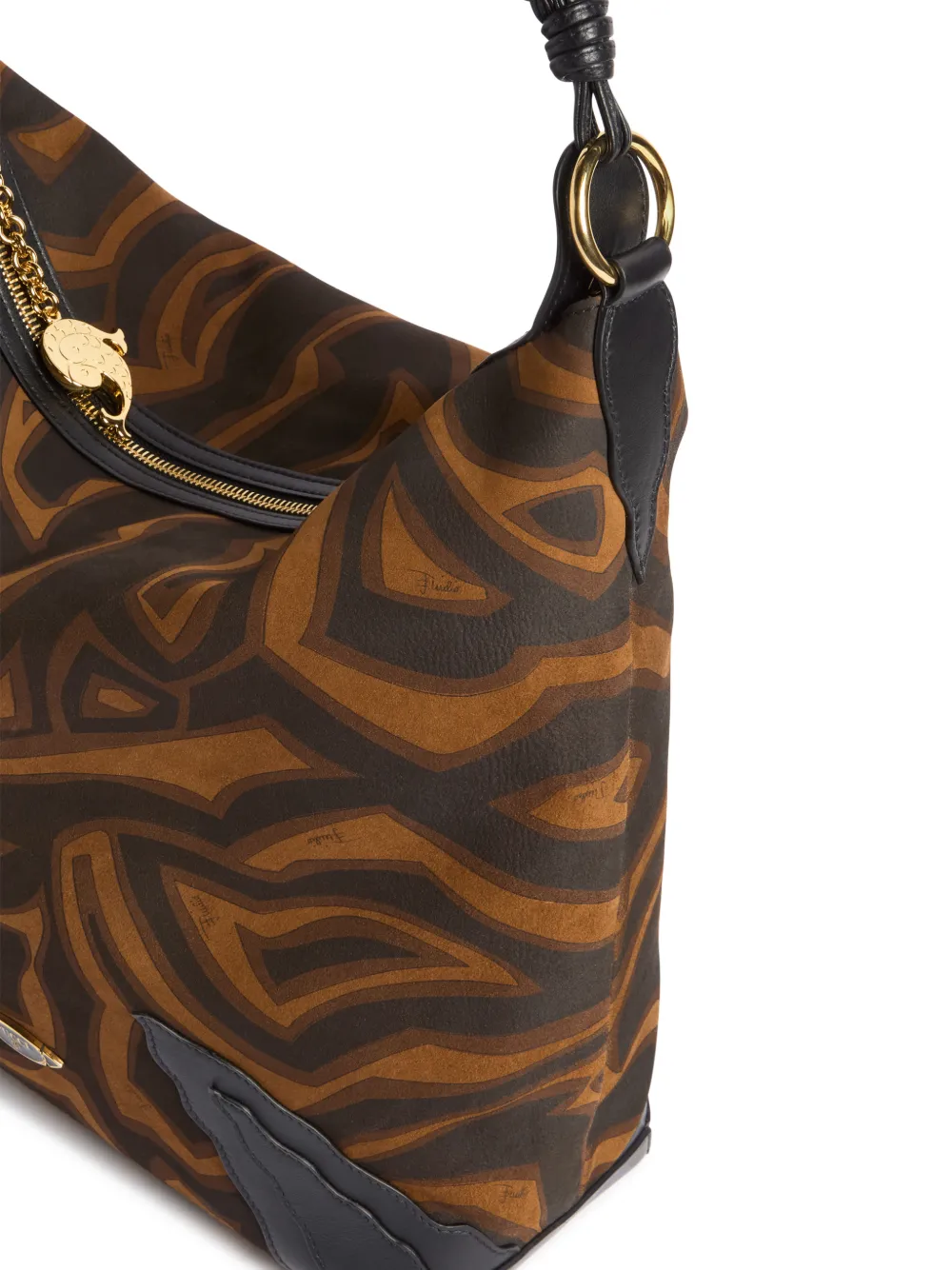 PUCCI Palio shoulder bag Bruin
