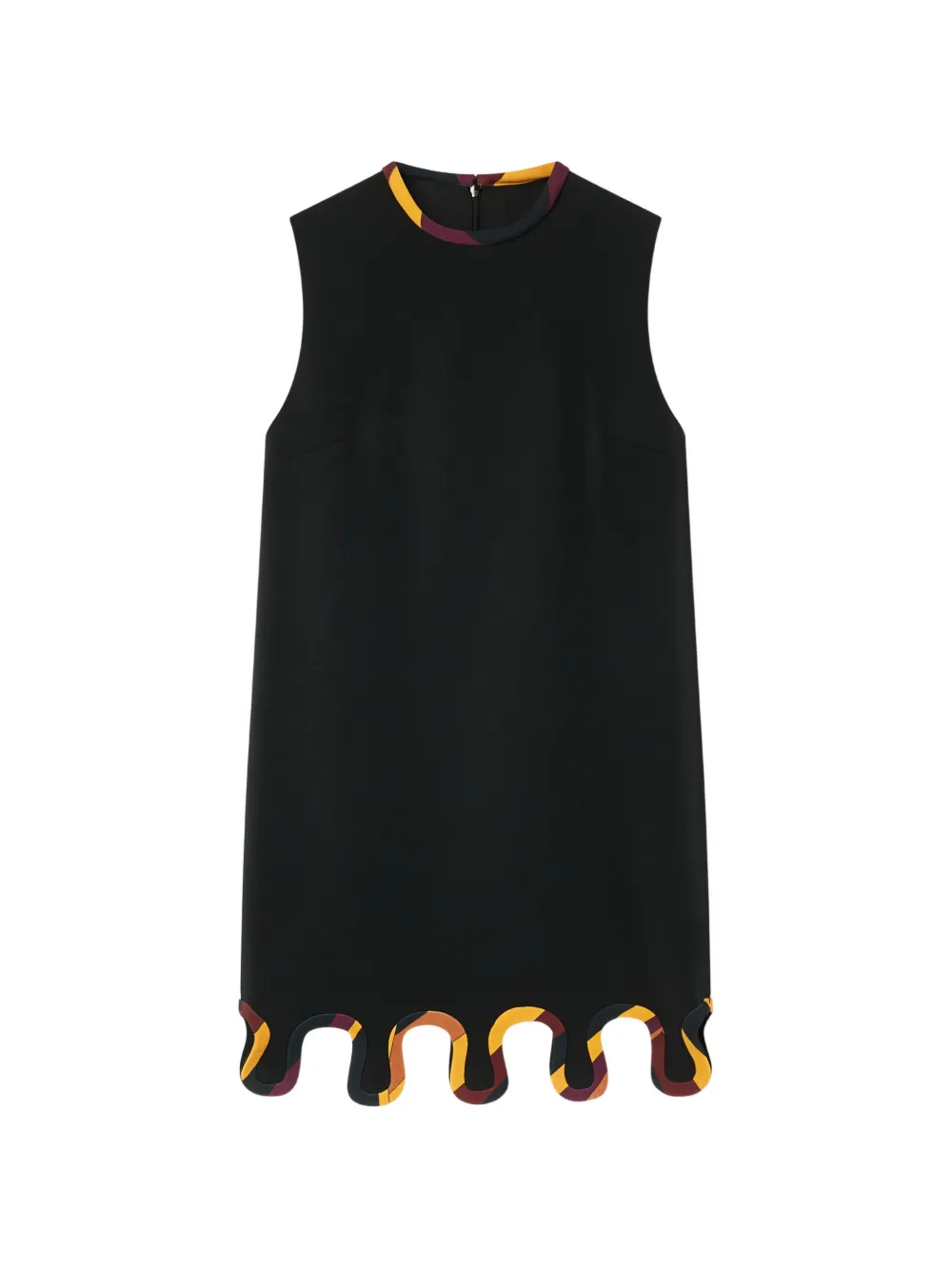 PUCCI Cady dress with printed details Zwart