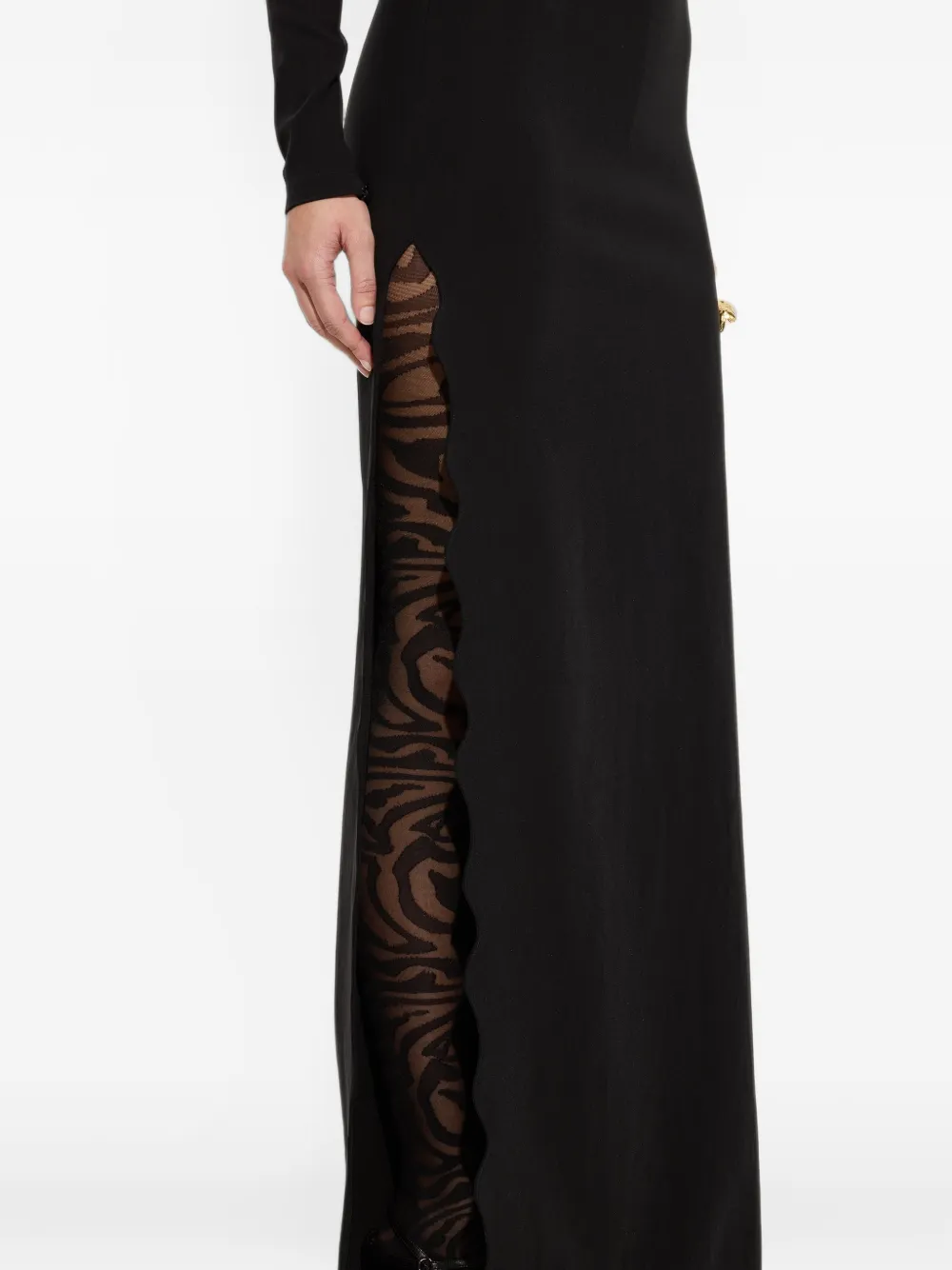 PUCCI super-stretch Cady dress Zwart