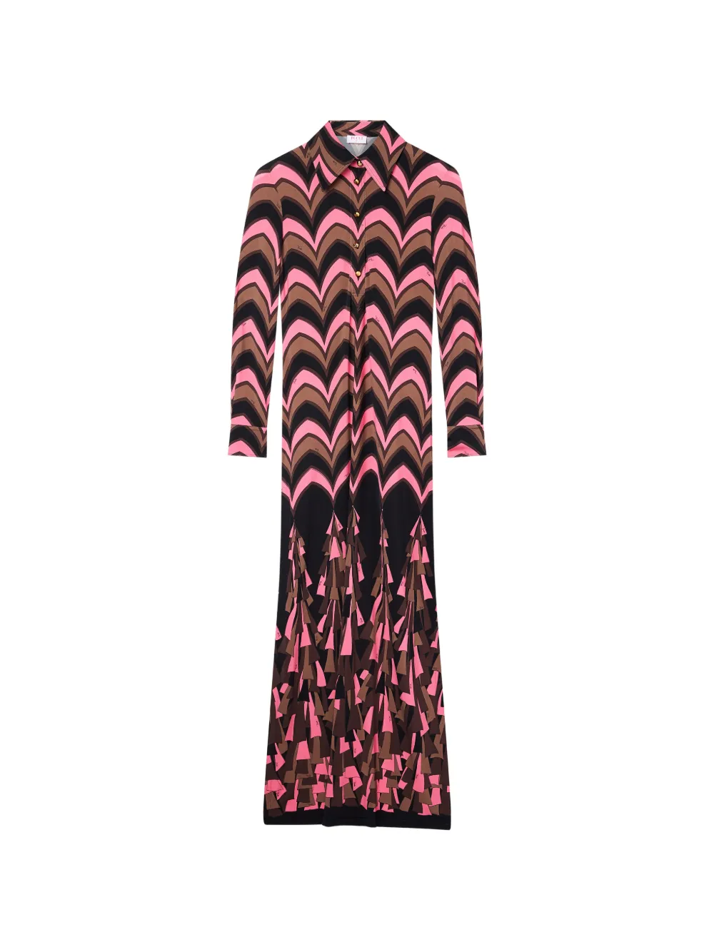 PUCCI Baiadera-print jersey dress Zwart