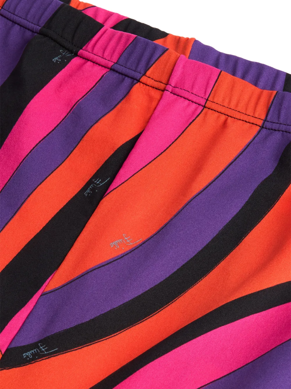 PUCCI Iride-print tights Rood