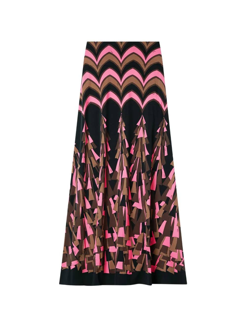 PUCCI Baiadera print jersey skirt Zwart