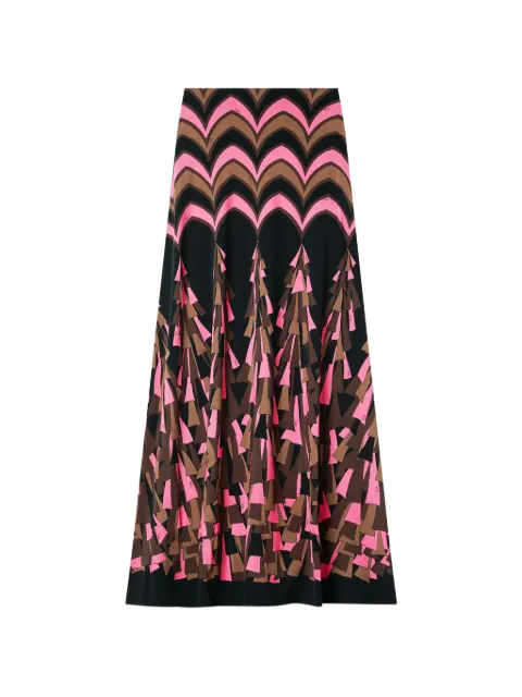 PUCCI Baiadera print jersey skirt