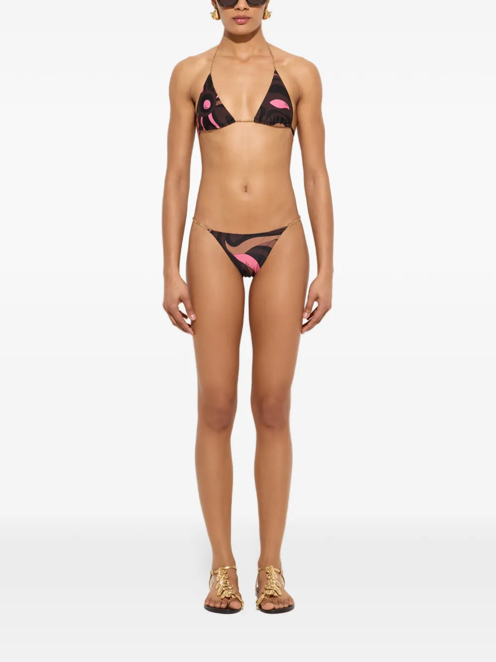 PUCCI Marmo-print bikini bottom Bruin