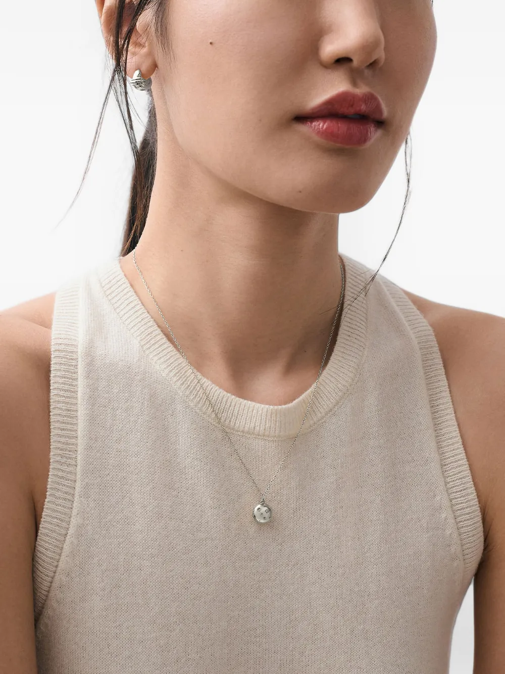 Astley Clarke Biography Star-engraved Necklace In Silver