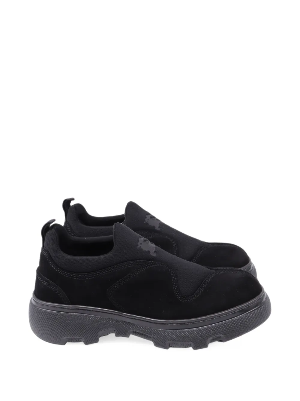 Burberry Pre-Owned Box slip-on sneakers - Schwarz