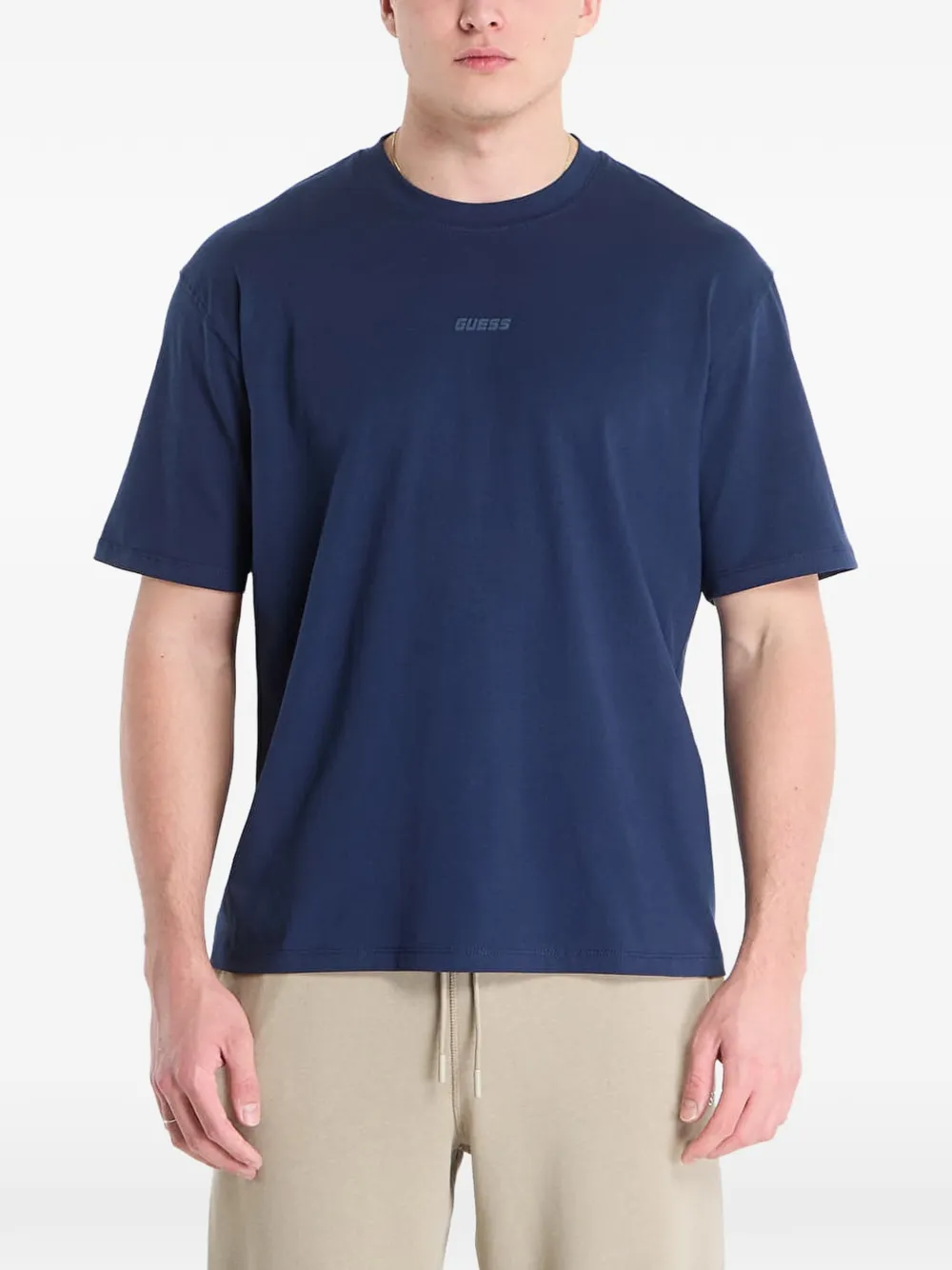 GUESS USA regular-fit T-shirt Blauw