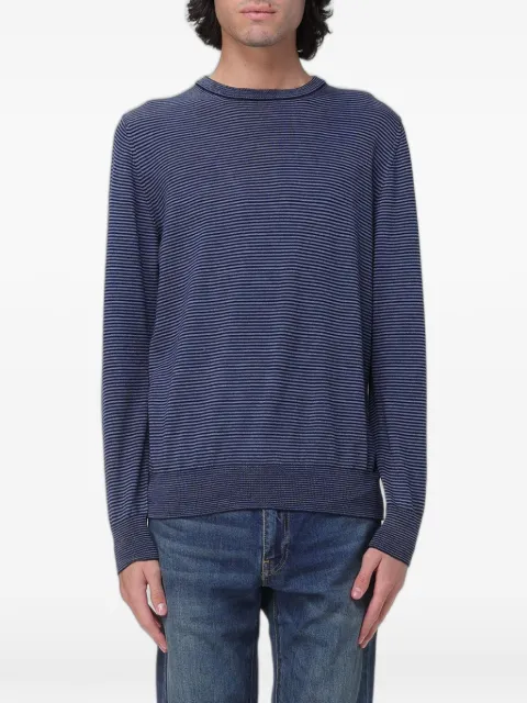  XC striped merino-wool sweater