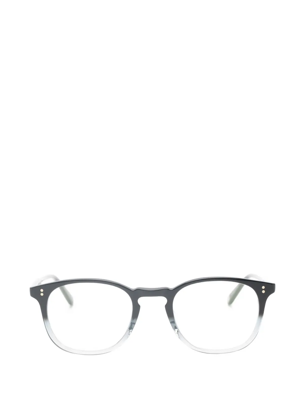 Garrett Leight Kinney zonnebril met rond montuur Zwart