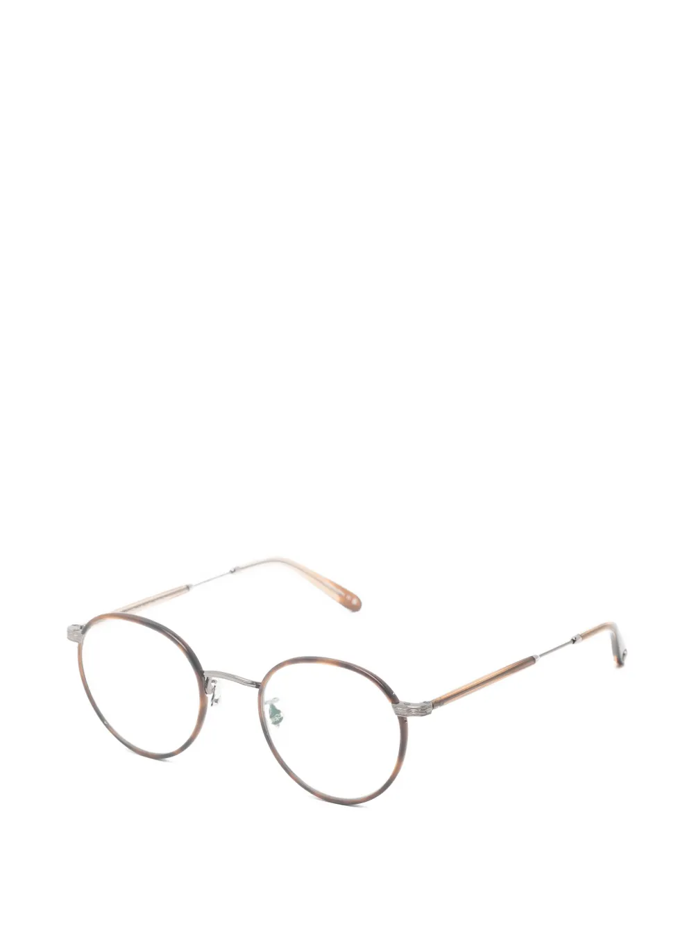 Garrett Leight Wilson bril met rond montuur Bruin