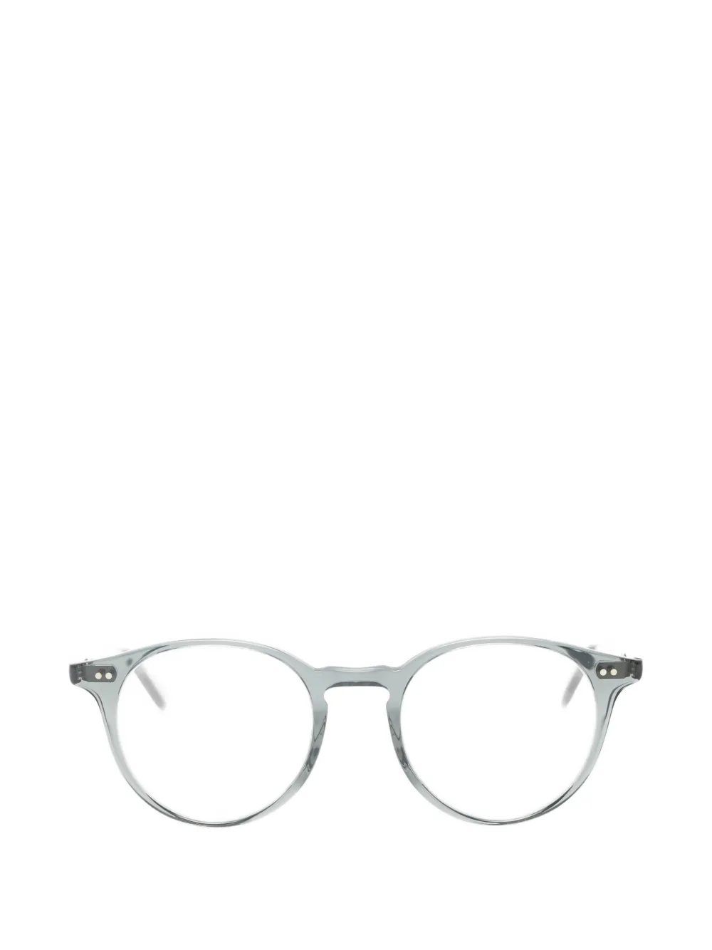 Garrett Leight Clune bril met rond montuur Grijs