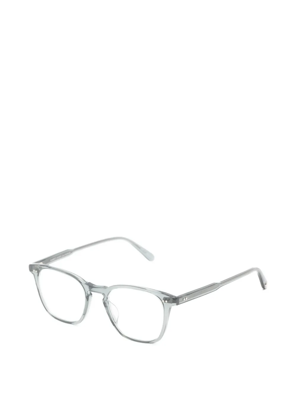 Garrett Leight Albright bril met vierkant montuur Grijs