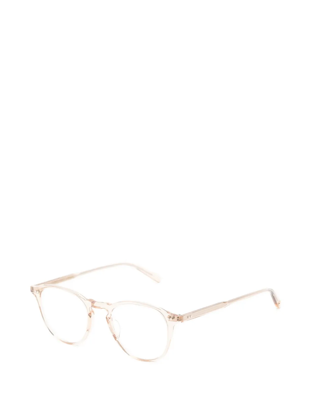 Garrett Leight Hampton bril Beige