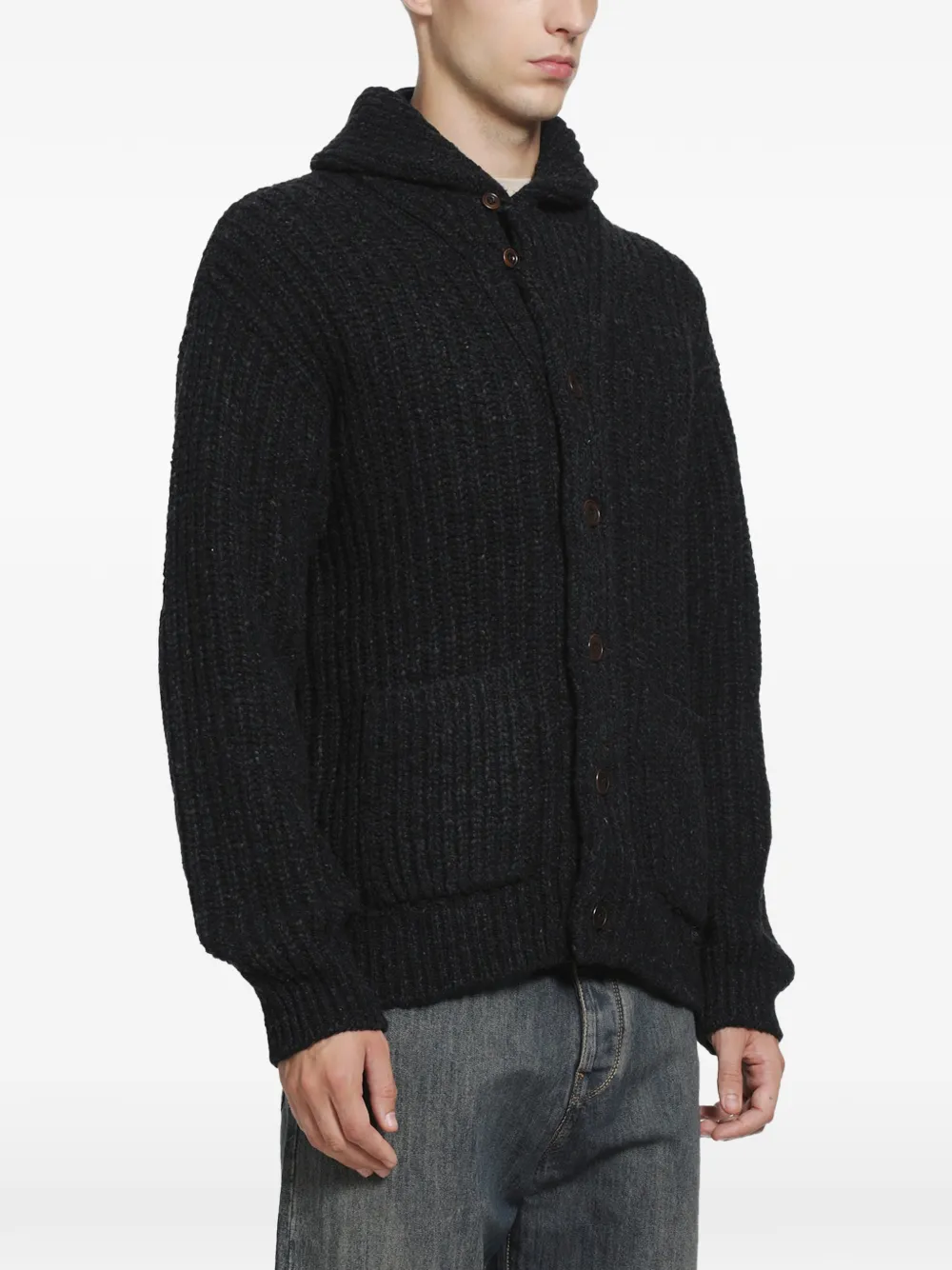 Polo Ralph Lauren shawl-collar cardigan Zwart