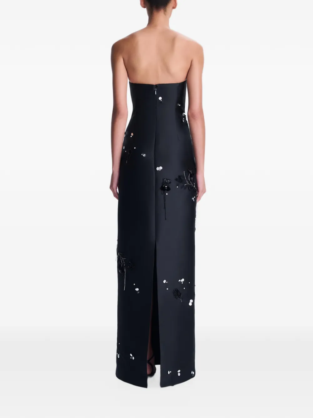 SIMKHAI Zirelle embellished gown Zwart